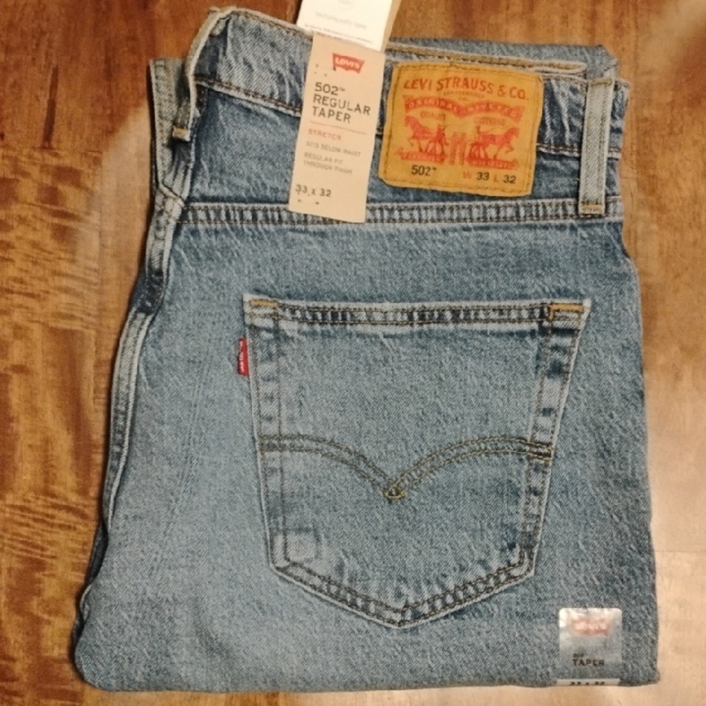 Levi's 502 Regular Taper Jeans - Medium Blue